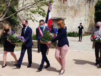 Malgré le contexte sanitaire, Givry a tenu à marquer le 76ème anniversaire de la capitulation de l'Allemagne nazie