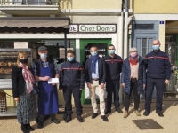 Encore un beau geste de solidarité en faveur de l'épicerie givrotine « Chez Dom's »