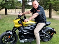 La première Harley-Davidson 100% électrique présentée au Golf de la Roseraie