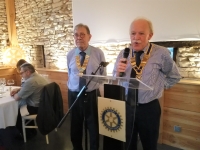 Michel Baguet président du Rotary Chalon Saint-Vincent 