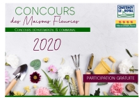 Concours départemental et communal 2020 des Maisons Fleuries : les inscriptions sont ouvertes