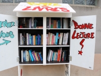 La boite à livres de Champforgeuil, du rêve à la réalité