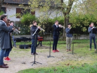 La musique s’invite à la résidence séniors de Champforgeuil