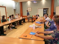 Tirage au sort des jurés d’assises avant le conseil municipal du 1er juillet 2021 à Champforgeuil.