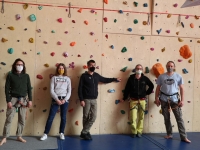 Formation de moniteurs d’escalade salle de sport Steeve et Christophe Guénot de Champforgeuil.