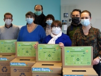 La collecte de masques chirurgicaux est lancée à Saint Rémy