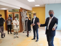 Des jeunes Chalonnais entretiennent la Maison de Quartier des Aubépins
