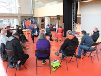 Rencontre entre Raphaël Gauvain et «Occupons Chalon» à l'Espace des Arts