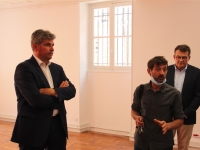 Visite d'un chantier éducatif à la Maison de la Famille 