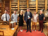 Inauguration de la nouvelle salle d'étude de la Bibliothèque municipale de Chalon-sur-Saône