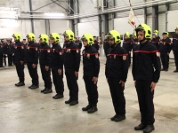Les sapeurs-pompiers de Chalon-sur-Saône célébraient vendredi la Sainte-Barbe (2/2)