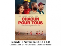 "Chacun pour tous" - Séance Ciné-ma différence à Chalon