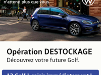 Opération déstockage chez Volkswagen Chalon SUMA : 13 Golf vous attendent !