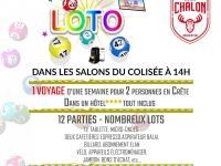 Dimanche 9 février : Super loto de l'Élan Chalon association