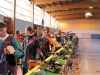 Ce week-end à Chalon, se déroulent les championnats de Bourgogne de Tir indoor