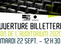 Ouverture de la billetterie de l'Auditorium, Conservatoire du Grand Chalon