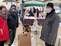 Reprise du marché des producteurs locaux à Givry