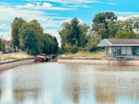 Canal du Centre à Chagny : des travaux d’urgence pour sécuriser la digue et relancer la navigation dès 2026