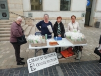 Vente de brioches, une action de solidarité en faveur des personnes âgées du Comité de Quartier  du Centre  Pasteur 