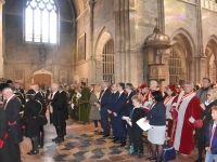 Beaucoup de monde pour la ‘Messe de la Saint-Hubert’ célébrée en l’honneur des viticulteurs