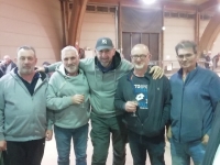 Boulodrome de Chalon-sur-Saône : L’équipe Chevaux, Da Silva, Mazzeo, Bouhot, Blondet remporte le concours de la Boule d’Or