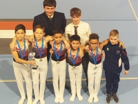 Les gymnastes de l’U.G.C dominent les championnats départementaux par équipe 