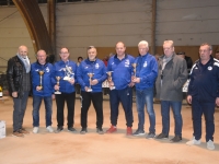 La quadrette  des ‘Cheminots’ remporte la 8ème édition du concours international franco-suisse, quadrette vétéran de  boules lyonnaises. Focus sur la journée 