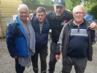 Boules Lyonnaises : Les ‘Barbarians récidivent et se classent dans le top 3 du concours vétérans de Préty. 