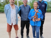 Boule Lyonnaise : La doublette Thierry Pages et Patrick Mutin (Les charreaux) remporte le concours 24 doublettes des Cheminots