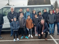 Sortie de l'école  du tennis club de St Marcel au tournoi international Dames de Mâcon 