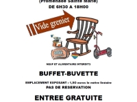 Vide Grenier dimanche 11 juin à l'Espace Vannier organisé par la Vaillante