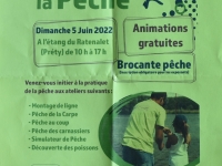Participez à la fête de la pêche dimanche 5 juin à l'étang du Ratenalet (Préty) 