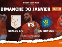 Fédérale 2 - poule 2 : RTC (Rugby Tango Chalonnais) - Ris-Orangis , venez encourager  les rugbymans chalonnais    