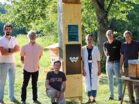 Inauguration du stand CowoBee à Champforgeuil dans le cadre du Festival des solutions écologiques