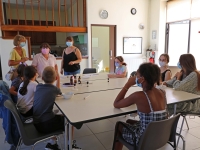 Initiation à la confection de cosmétiques maisons pour les jeunes ados de l’escale de Saint Rémy.