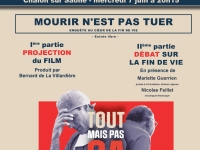 «  Mourir n’est pas tuer », un film et un débat mercredi 7 juin 2023 à la Maison des Syndicats à Chalon sur Saône