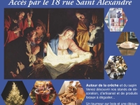 Le marché de Noël de ND de la Citadelle à l'occasion de la fête des Lumières
