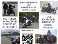AMAPS : Association de Motards pour l’Amélioration, la Prévention et la Sécurité offre son expérience à tous.