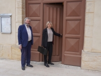 Loïc Mallié et Béatrice Berne en concert clarinettes et orgue Eglise de Chauffailles le 13 aout 2023