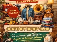 Rugby : Dimanche 7 juin 2026 la grande brocante du Châtenoy Rugby Club