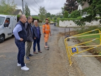 Des travaux de voirie en différents quartiers de la commune de Chatenoy le Royal