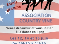 Portes ouvertes de l'association Country Vine