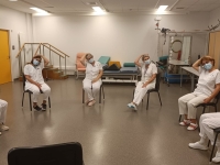 De nombreux ateliers détente et bien-être proposés au Centre Hospitalier William Morey dans le cadre de la Semaine nationale de la Qualité de Vie au Travail (QVT) qui a lieu du 20 au 24 juin