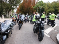 Manifestation des motards en colère