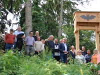 Mise en place de nichoirs à chauve-souris au parc géo-botanique