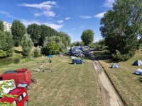 Hier c’était jour de départ des festivaliers 