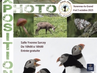 Samedi 4 et dimanche 5 octobre à Varennes-le-Grand, venez découvrir l'exposition photographique sur la nature  