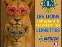 Collecte des lunettes usagées le 9 octobre, Place de la Mairie de 10h00 à 18h00. 