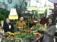Pendant tout le mois de décembre, vous pouvez encore vous inscrire aux ateliers de confection avec les fleuristes du magasin ‘Un Eté à la Campagne’