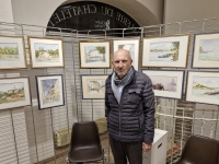 Galerie du Châtelet à Chalon-sur-Saône : Pour Noël et si vous offriez une aquarelle de Jean Luc Durand ?